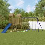 vidaXL Speelhuis geïmpregneerd grenenhout, Kinderen en Baby's, Speelgoed | Buiten | Speeltoestellen, Verzenden, Nieuw