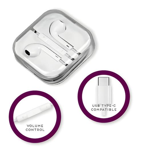 USB-C oordopjes (bedraad, wit), Doe-het-zelf en Bouw, Gereedschap | Overige machines, Nieuw, Verzenden