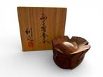 Japanse theeceremonie Kogo: houten Fukura-Suzume - Hout -
