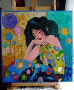 Lidia Tchoumakova - Dreams in my garden, Antiek en Kunst, Kunst | Schilderijen | Modern