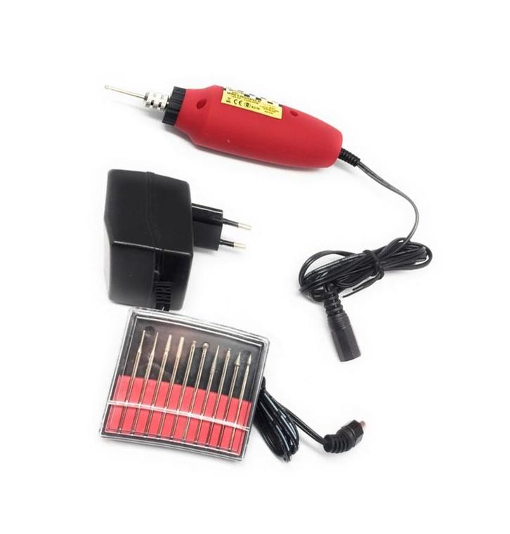 Graveerpen, complete set met 10 freesjes, Doe-het-zelf en Bouw, Gereedschap | Overige machines, Nieuw, Verzenden