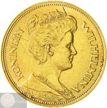 Pays-Bas. Wilhelmina. 5 Gulden of Gouden vijfje 1912 beschikbaar voor biedingen