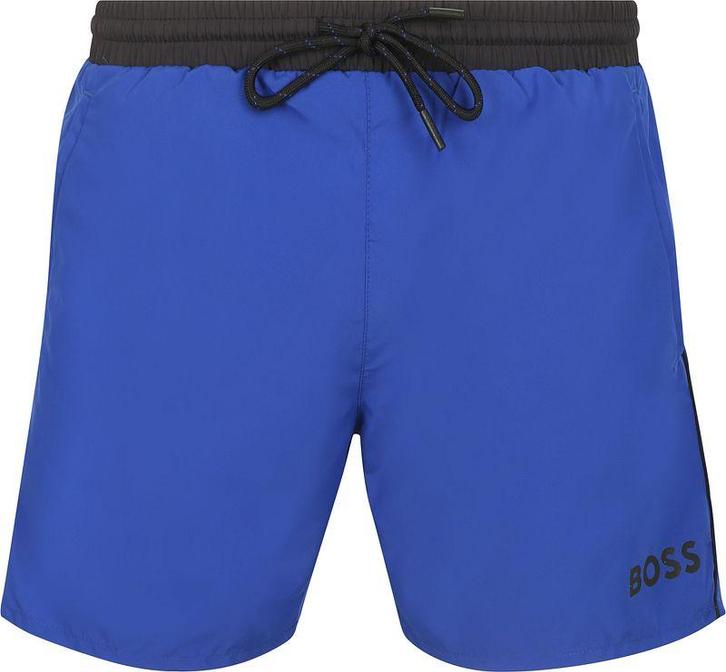 BOSS Zwembroek Blauw maat Maat 52/54 (L) Heren, Kleding | Heren, Broeken en Pantalons, Blauw, Nieuw, Maat 52/54 (L), Verzenden
