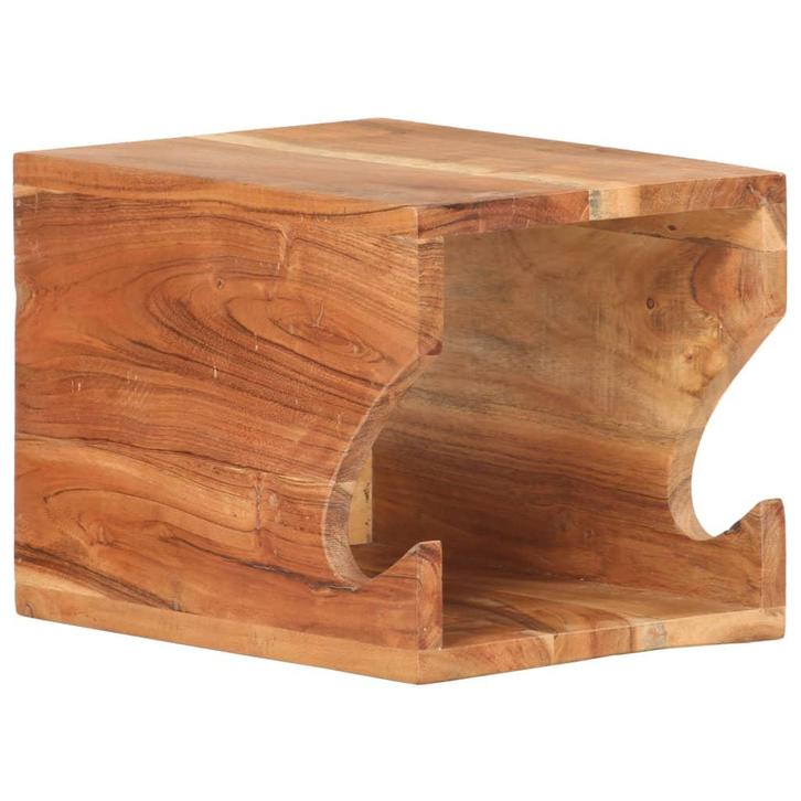 vidaXL Wandfietsenrek 35x25x25 cm massief acaciahout, Fietsen en Brommers, Fietsen | Racefietsen, Nieuw, Verzenden