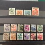 Oostenrijk 1933/1934 - 4 volledige sets met bouwers,, Gestempeld