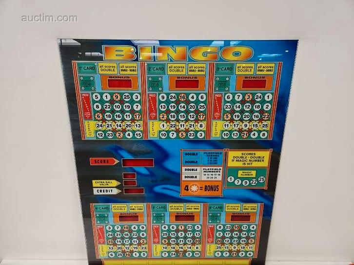 Frontplaat bingo/gokautomaat Wimi Bingo, Diversen, Overige Diversen, Ophalen