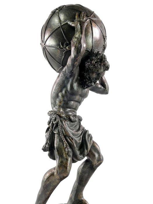 Figurine - Atlas - Résine, Antiquités & Art, Art | Objets design