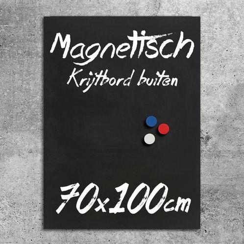 Krijtbord Buiten Magnetisch 70x100 cm, Huis en Inrichting, Woonaccessoires | Lijsten, Verzenden