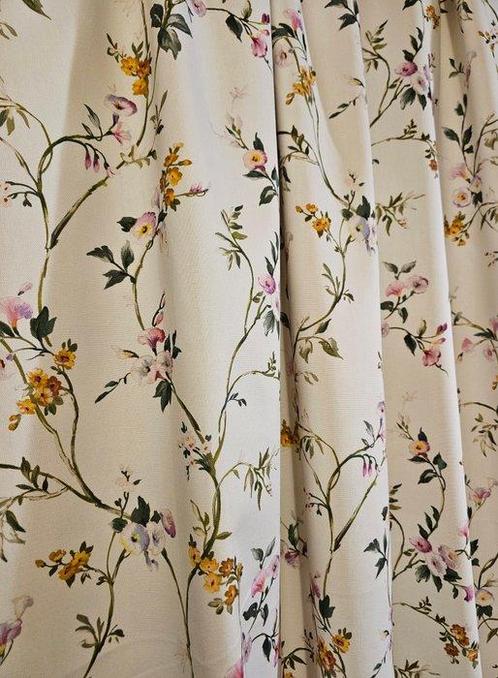 Stof Art Nouveau Toile de Jouy origineel exclusief -, Antiek en Kunst, Antiek | Tapijten, Tafelkleden en Textiel