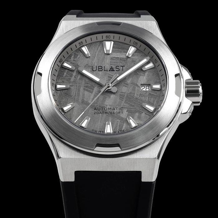 Ublast - Beyond - Real Meteorite Dial - Automatic Swiss Made, Handtassen en Accessoires, Horloges | Heren
