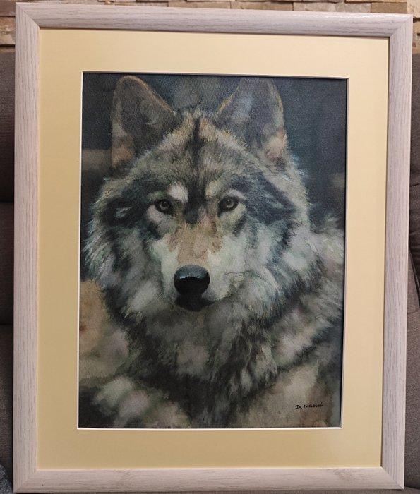 Davor Ivkovi (1965) - Wolf, Antiek en Kunst, Kunst | Schilderijen | Klassiek