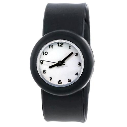 Fako Kinderhorloge Slap On Mini Classic Zwart Montres Enfants 2ememain