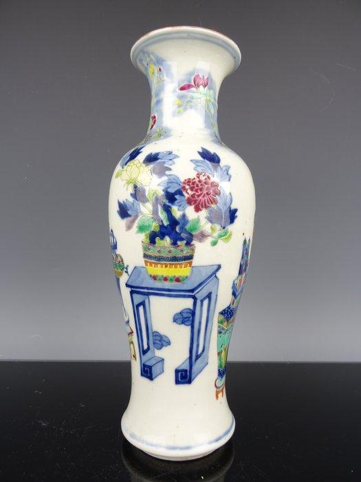 Vaas - Porselein - China - Daoguang (1821-1850) (Zonder, Antiek en Kunst, Antiek | Overige Antiek
