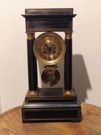 Portico klok - Antiek Hout, Koper, Brons - 1850-1900 - Kolom, Antiek en Kunst, Antiek | Klokken