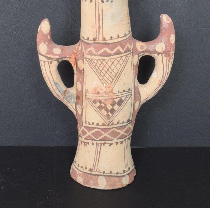 IDEQQI POTTERY PENDEL Berber Kabyle in TERRA COTTA -, Antiek en Kunst, Kunst | Niet-Westerse kunst