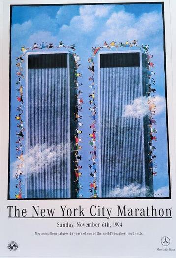 Dave Cutler - The New York City Marathon poster  Wall Trade