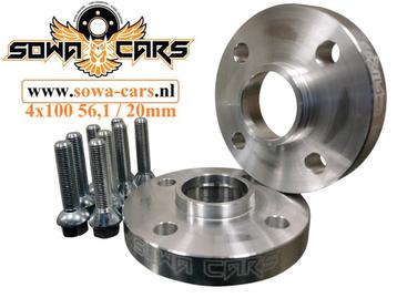 Spacers 20mm 4x100 56,1 mini cooper one coupe Spoorverbreder, Ophalen of Verzenden