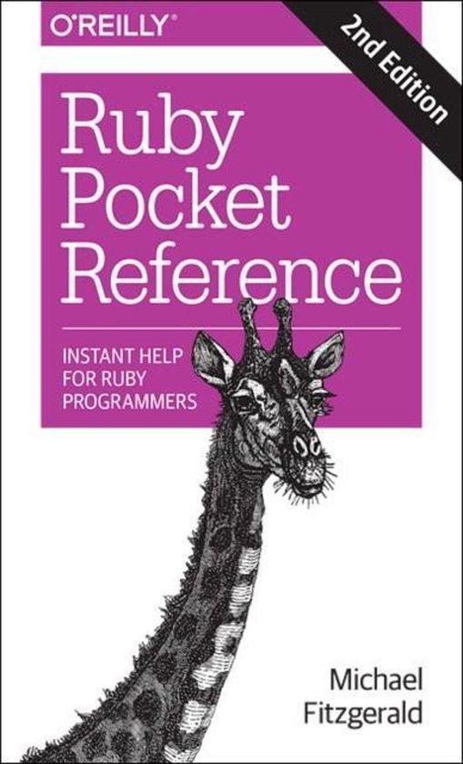Ruby Pocket Reference 9781491926017 Michael Fitzgerald, Boeken, Taal | Engels, Zo goed als nieuw, Verzenden