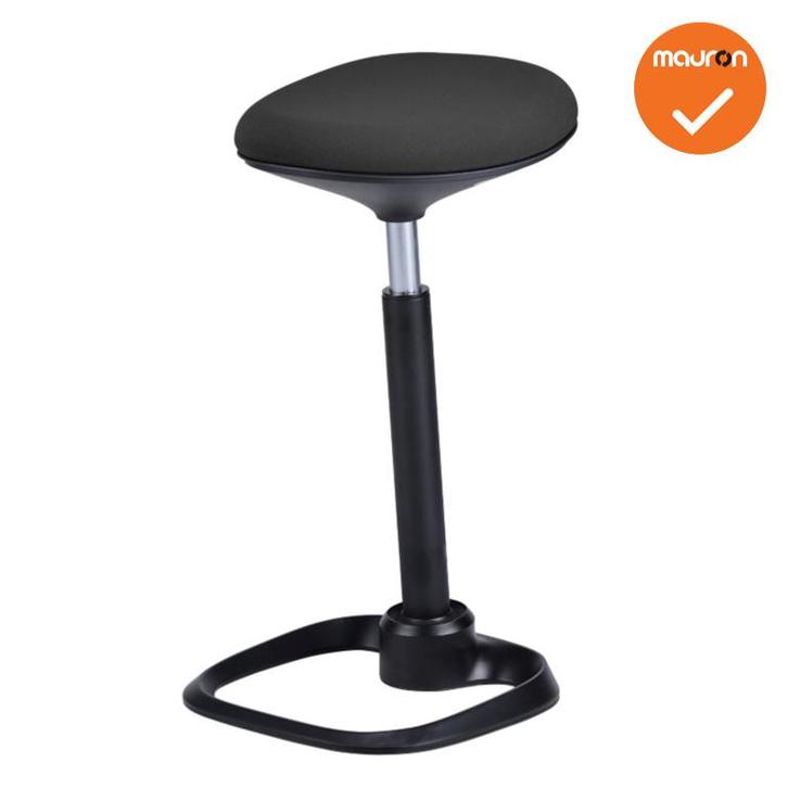 Zit-sta Kruk - Prato - Zwart, Zakelijke goederen, Kantoor en Winkelinrichting | Kantoormeubilair en Inrichting, Stoel, Nieuw zonder verpakking