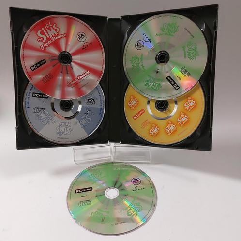 Sims Triple Deluxe Edition PC, Games en Spelcomputers, Games | Pc, Zo goed als nieuw, Ophalen of Verzenden
