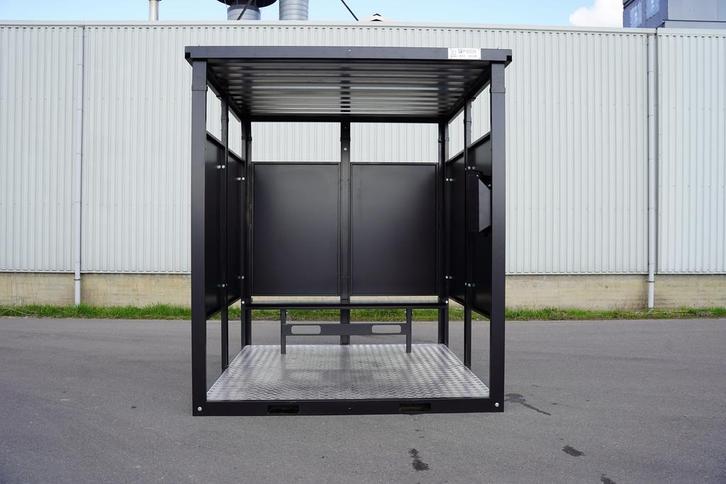 Espace Fumeur- Livraison Rapide - Modèle noir et gris, Doe-het-zelf en Bouw, Containers