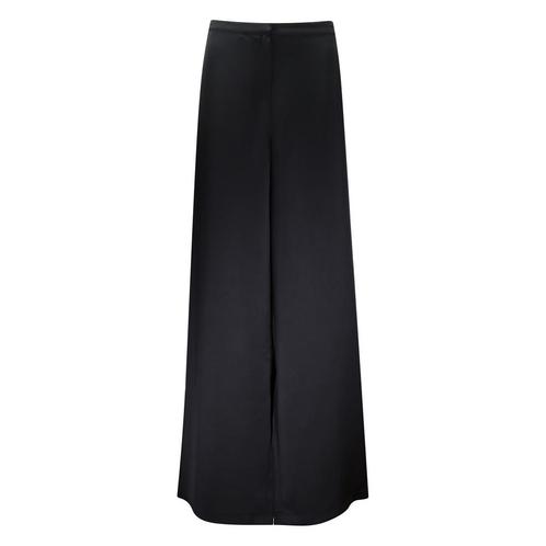 Senso • zwarte satijnen pantalon • 46, Kleding | Dames, Broeken en Pantalons, Verzenden