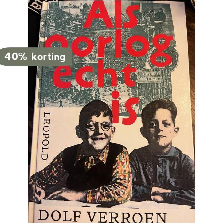 Als oorlog echt is 9789025847524 Verroen, Boeken, Kinderboeken | Jeugd | 13 jaar en ouder, Gelezen, Verzenden