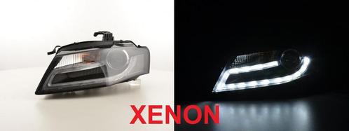 LED Koplampen Bi Xenon Facelift look voor Audi A4 B8, Auto diversen, Tuning en Styling, Ophalen of Verzenden