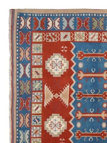 Vloerkleed - 239 cm - 165 cm - Turks Vintage Konya Tapijt, Huis en Inrichting, Nieuw
