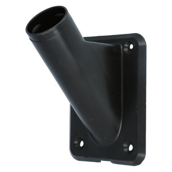 Vlaggenstokhouder nylon zwart, Doe-het-zelf en Bouw, Hang- en Sluitwerk, Klink of Kruk, Nieuw, Overige materialen