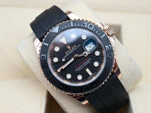 Rolex Yacht-Master Ref. 116655 Year 2018 (Full Set), Bijoux, Sacs & Beauté, Montres | Hommes, Enlèvement ou Envoi