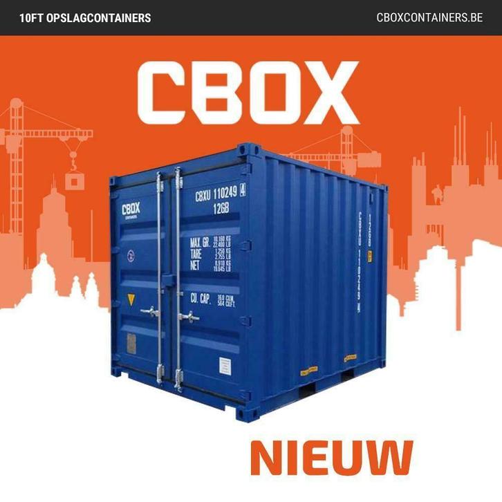 10ft Opslagcontainer I NIEUW I Koop I Transport, Doe-het-zelf en Bouw, Bouwketen en Schaftketen, Nieuw, Verzenden