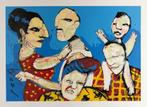 Herman Brood Zeefdruk: Family Affair, Antiek en Kunst, Kunst | Litho's en Zeefdrukken, Ophalen of Verzenden