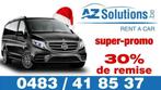 AZRental.be | Location Minibus  9P PROMO -60% T 02/330.09.37, Diensten en Vakmensen, Verhuur | Auto en Motor, Véhicule de tourisme