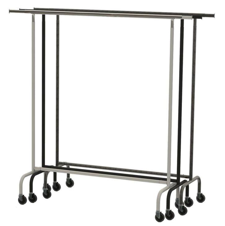 *TIP*  BASIC XXL kledingrek vaste hoogte 160 cm zwart met g, Huis en Inrichting, Woonaccessoires | Overige, Ophalen of Verzenden