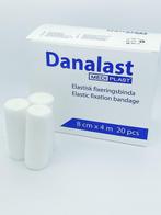 Danalast elastisch fixatiewindsel 8 cm x 4m - Doos 20 Stuks, Diversen, Ophalen of Verzenden, Nieuw