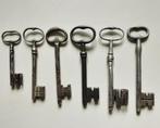 clés anciennes (6) - Fer (fonte/fer forgé), Antiek en Kunst