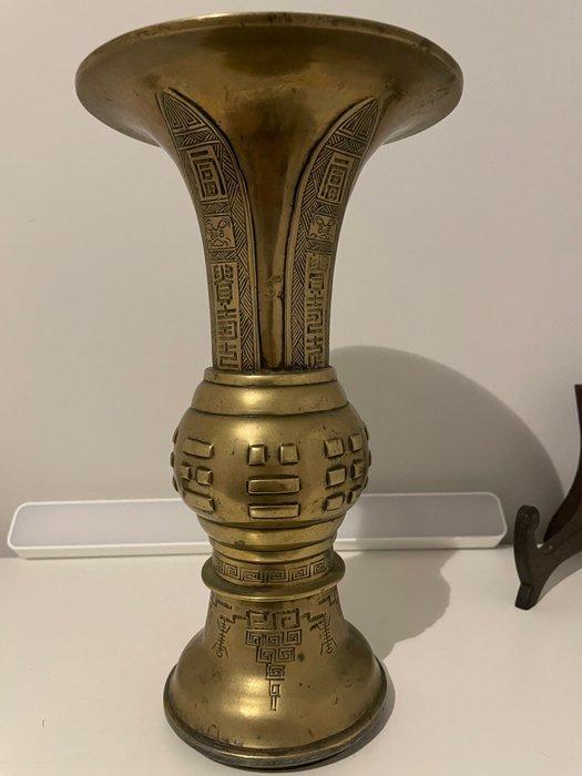 Vaas - Brons - China, Antiek en Kunst, Antiek | Overige Antiek