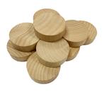 Set van 100 houten schijven (dia: 4 cm, dikte: 12 mm, schim, Nieuw, Verzenden