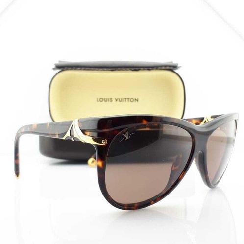 Louis Vuitton - Dahlia Carre Tortoise Acetate Frame and Gold, Bijoux, Sacs & Beauté, Lunettes de Soleil & Lunettes | Femmes