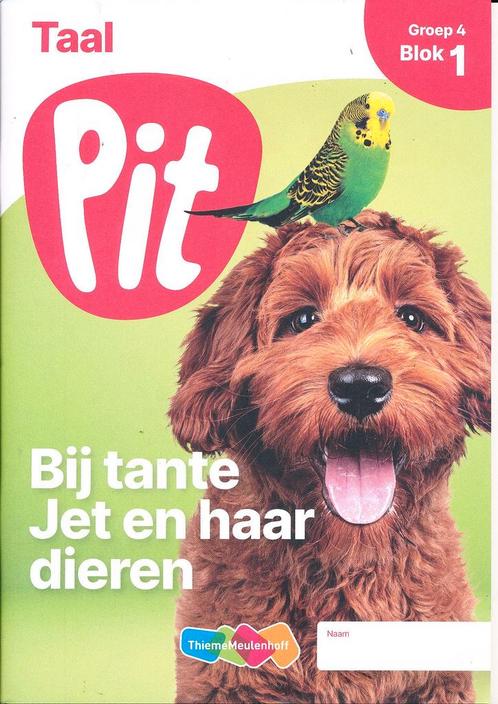 Pit Werkboek Taal blok 1 groep 4 (per stuk), Livres, Livres scolaires, Envoi