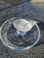 Lalique - lalique - Snijwerk, Baguier perdrix - 6 cm -, Antiquités & Art, Antiquités | Verre & Cristal