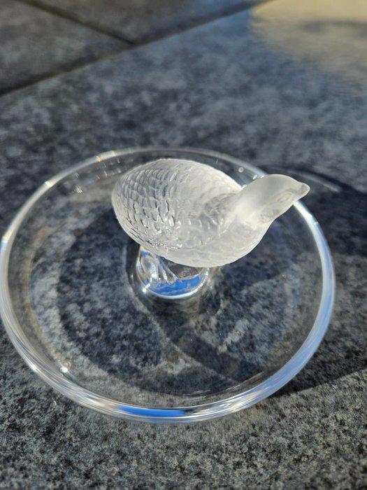 Lalique - lalique - Snijwerk, Baguier perdrix - 6 cm -, Antiquités & Art, Antiquités | Verre & Cristal