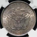Colombia. 50 centavos 1892 - NGC MS61 (Aniversario del