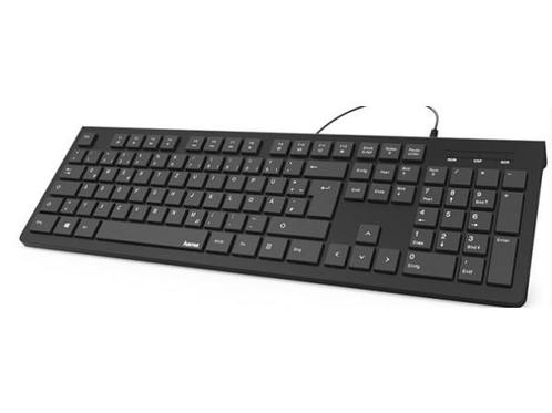 Veiling - 4X Hama KC-200  Toetsenbord Qwertz, Computers en Software, Toetsenborden, Gebruikt