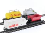 Schaal H0 Märklin 4413, 4442, 4481 en 4900 set van 4 goed.., Hobby & Loisirs créatifs, Trains miniatures | HO, Ophalen of Verzenden