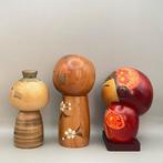 Set van 3 Kokeshi door beroemde kunstenaars – Yamanaka
