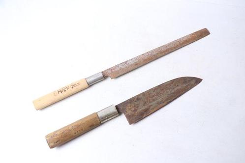 KATANA   Takobiki ,  Santoku - Keukenmes - Kitchen, Antiek en Kunst, Antiek | Keukengerei