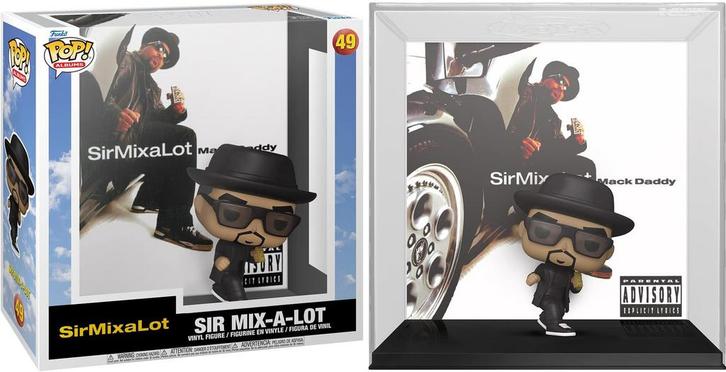 Funko POP! Vinyl Albums Sir Mix-a-Lot-Mack Daddy (Diversen), Verzamelen, Poppetjes en Figuurtjes, Ophalen of Verzenden