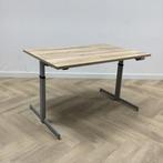 Tweedehands VEPA elektrisch bureau 120x80 cm, natuur eiken -, Huis en Inrichting, Bureaus, Elektrisch, Gebruikt, Stabureau